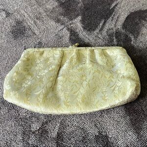 St Thomas Elegant Cream Floral Clutch